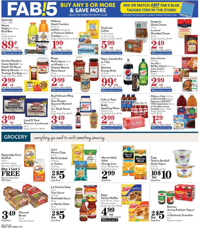 Pavilions Ad from 02/24/2021