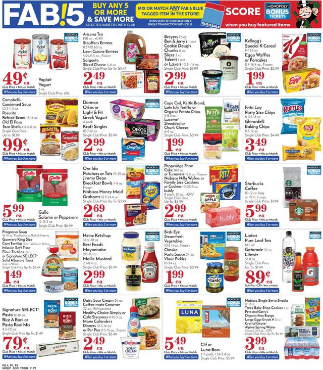 Pavilions Ad from 04/28/2021