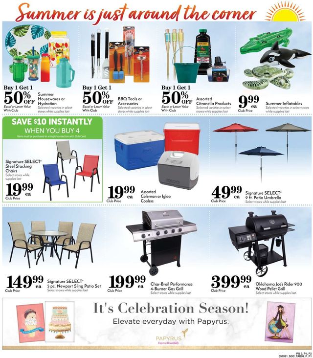 Pavilions Ad from 05/19/2021