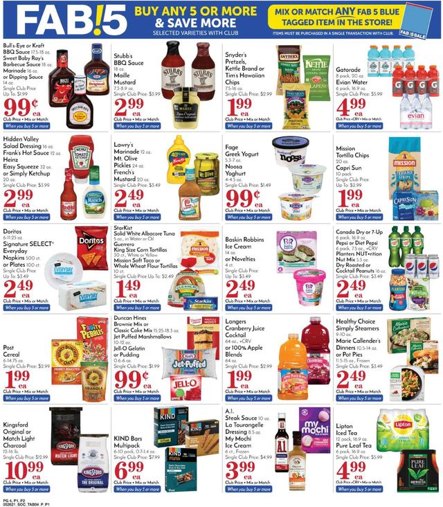 Pavilions Ad from 05/26/2021