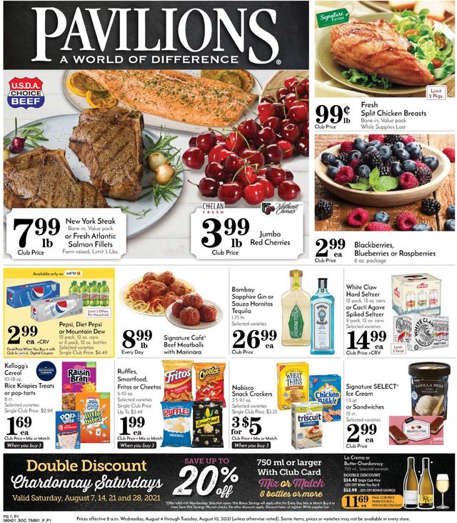 Pavilions Ad from 08/04/2021