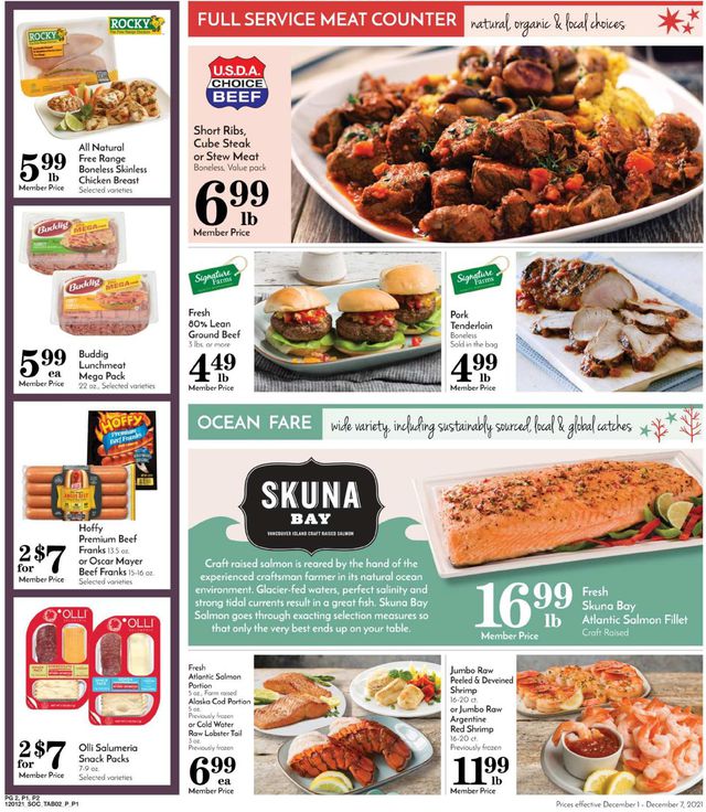 Pavilions Ad from 12/01/2021