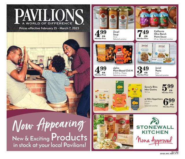 Pavilions Ad from 02/15/2023