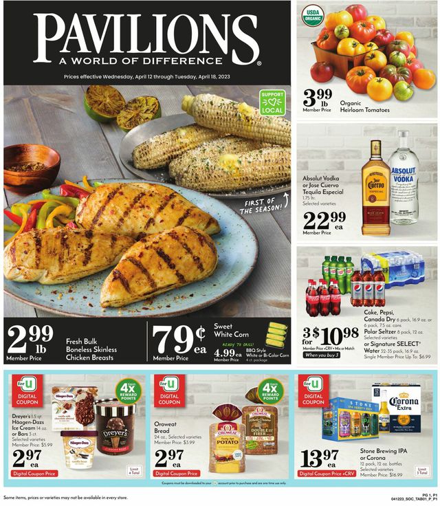 Pavilions Ad from 04/12/2023
