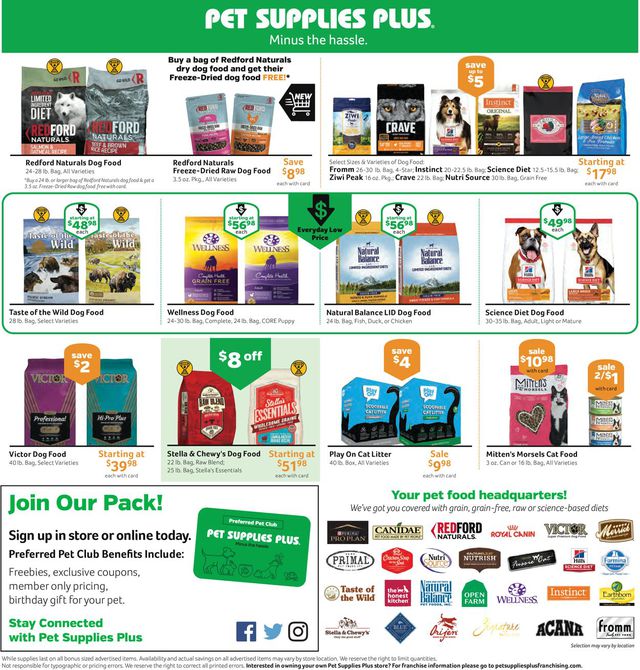 Pet Supplies Plus Ad from 10/01/2020