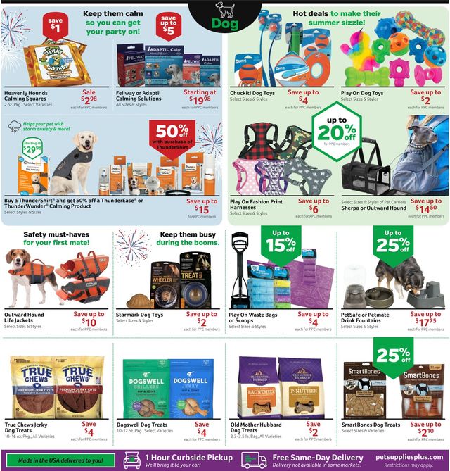 Pet Supplies Plus Ad from 07/05/2021