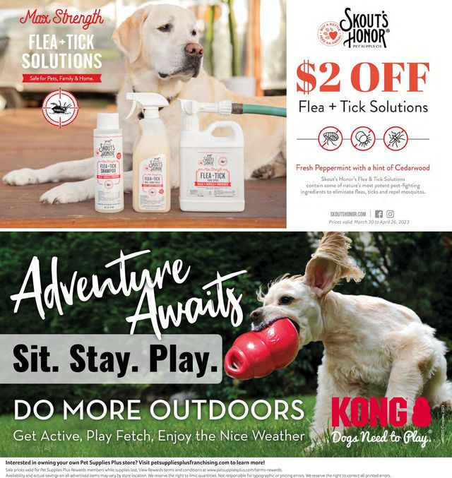 Pet Supplies Plus Ad from 03/30/2023