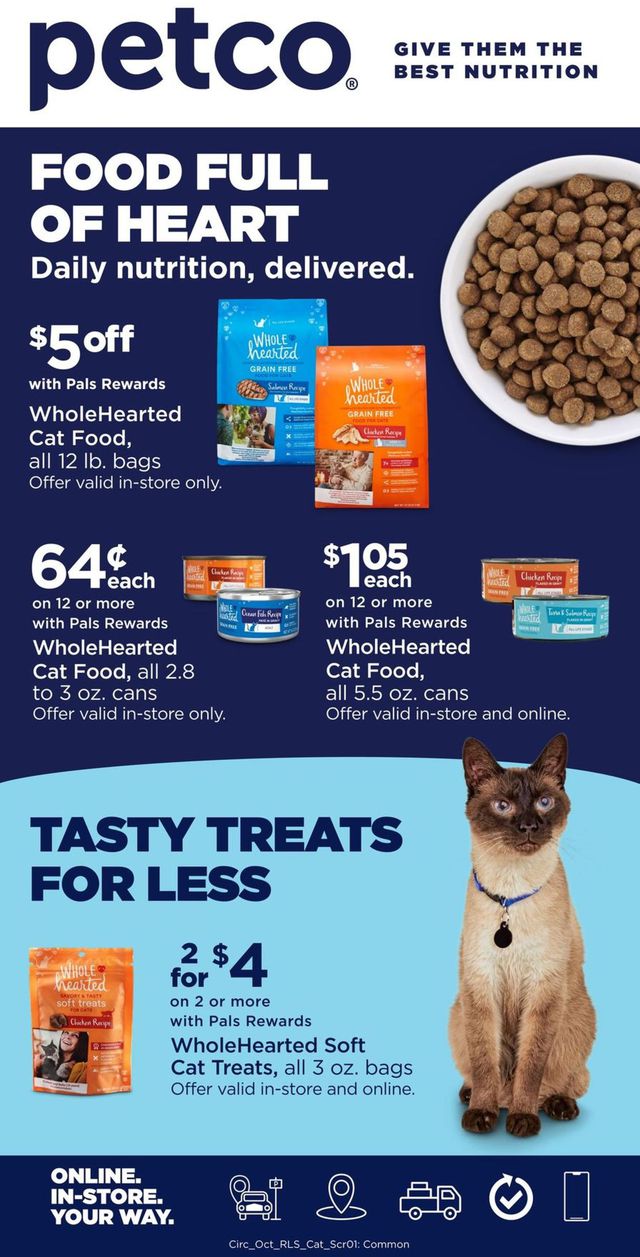 Petco Ad from 10/04/2020