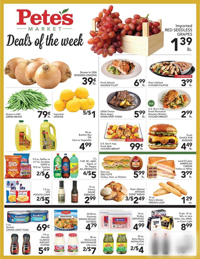Pete's Fresh Market Ad from 04/01/2020