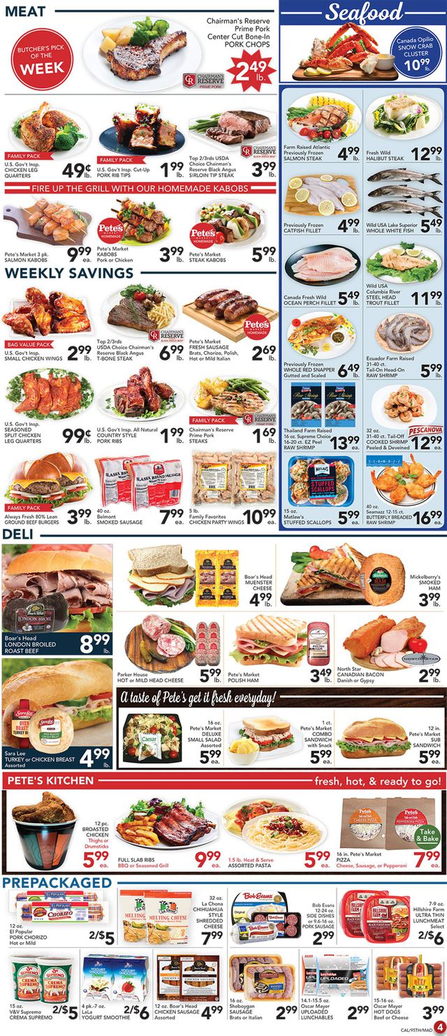 Pete's Fresh Market Ad from 08/05/2020