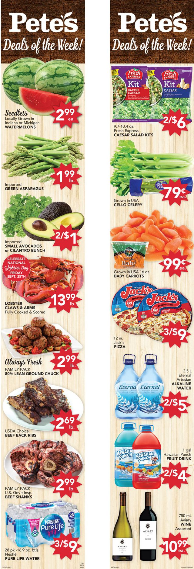 Pete's Fresh Market Ad from 09/23/2020