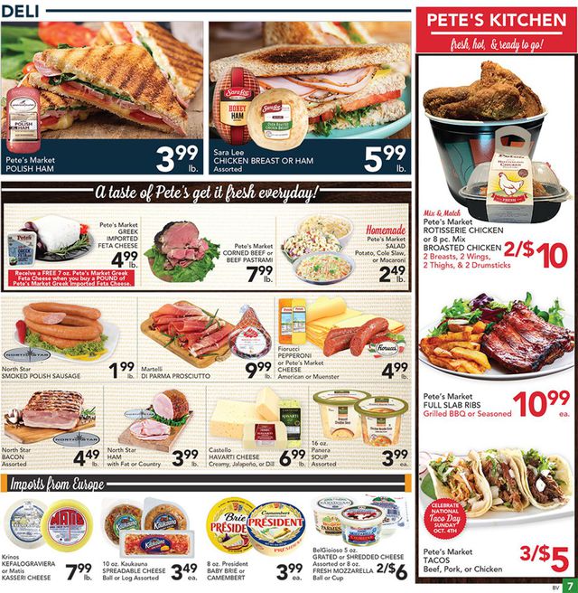 Pete's Fresh Market Ad from 09/30/2020