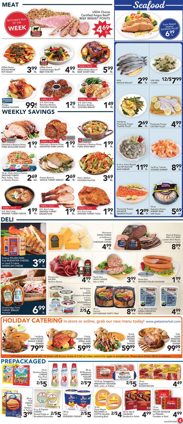 Pete's Fresh Market Ad from 11/11/2020