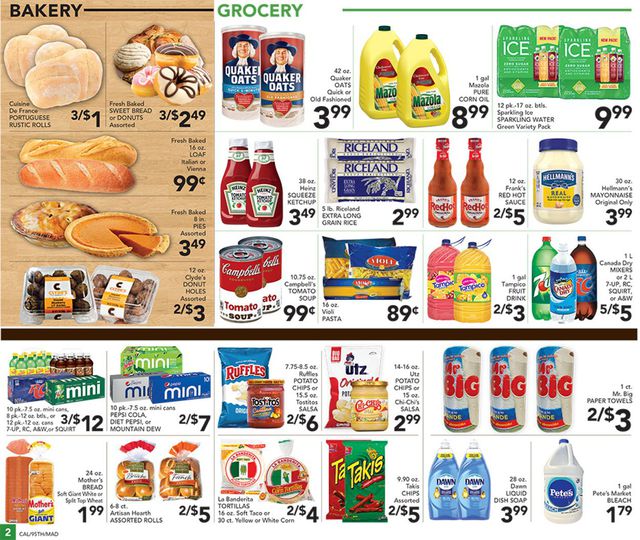 Pete's Fresh Market Ad from 11/27/2020