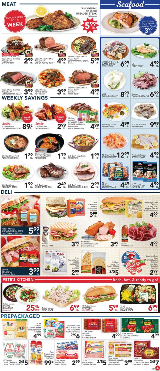 Pete's Fresh Market Ad from 01/01/2021