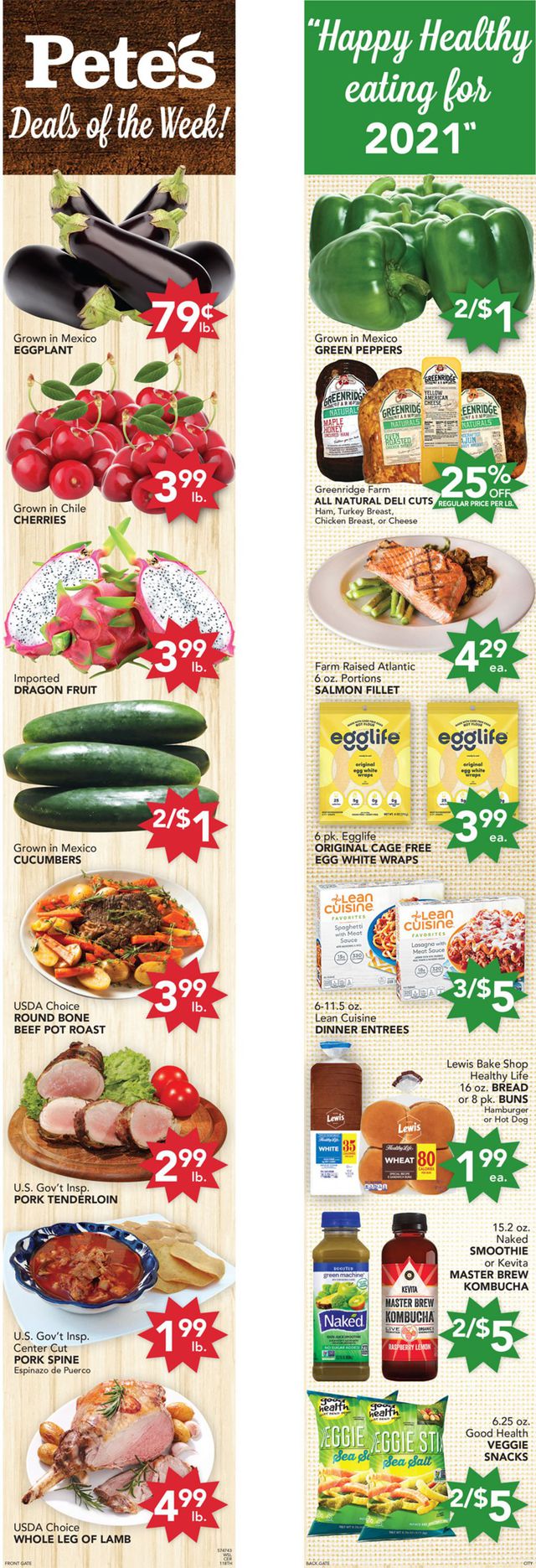 Pete's Fresh Market Ad from 01/06/2021