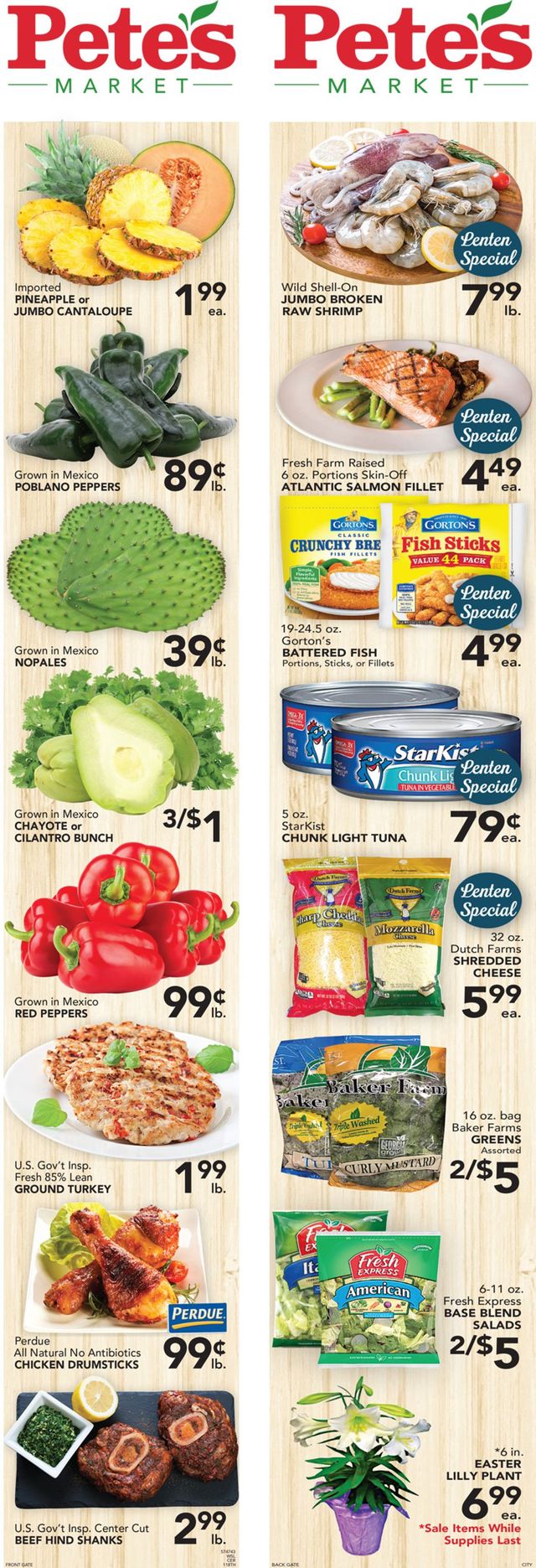 Pete's Fresh Market Ad from 03/24/2021