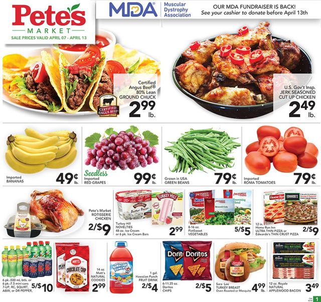 Pete's Fresh Market Ad from 04/07/2021