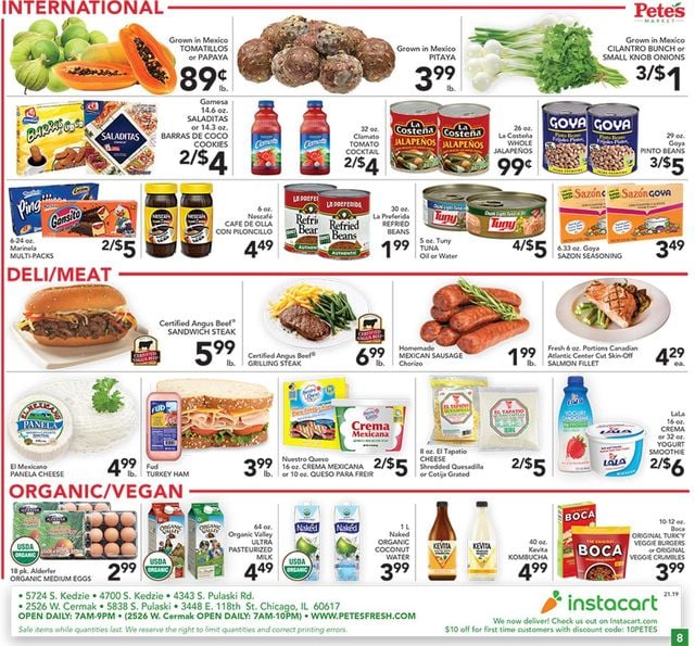 Pete's Fresh Market Ad from 05/05/2021