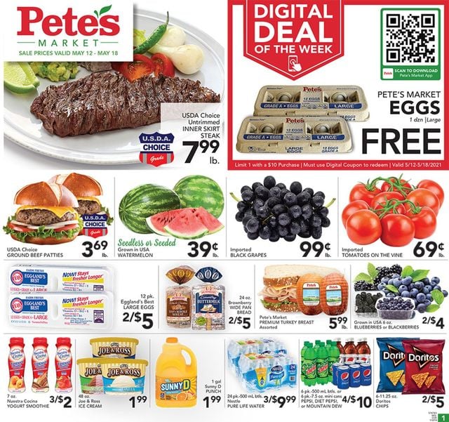 Pete's Fresh Market Ad from 05/12/2021