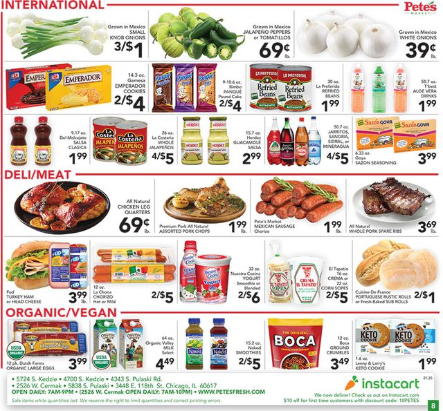 Pete's Fresh Market Ad from 06/16/2021