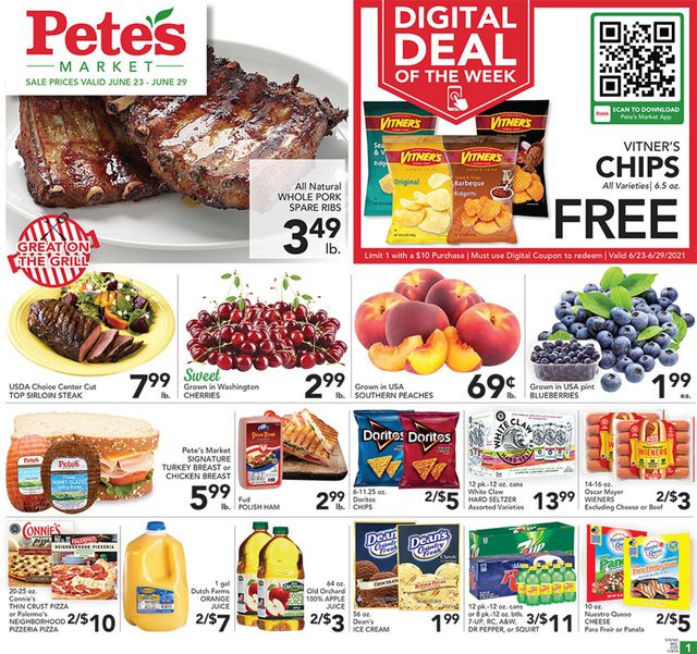 Pete's Fresh Market Ad from 06/23/2021