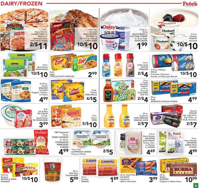 Pete's Fresh Market Ad from 07/21/2021