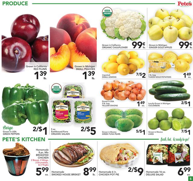 Pete's Fresh Market Ad from 09/08/2021