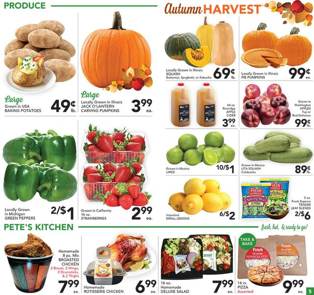 Pete's Fresh Market Ad from 10/20/2021