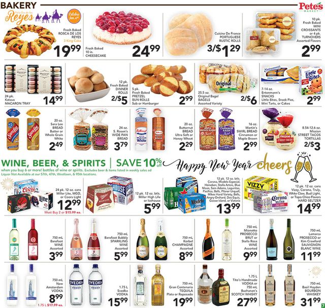 Pete's Fresh Market Ad from 12/29/2021