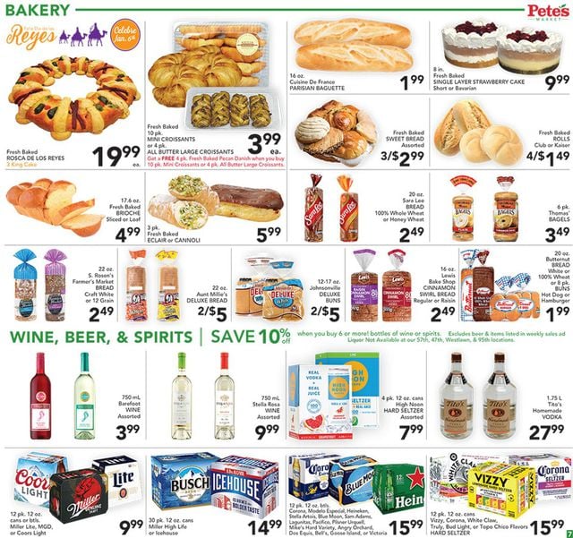 Pete's Fresh Market Ad from 01/05/2022