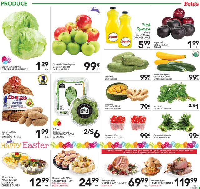 Pete's Fresh Market Ad from 04/13/2022
