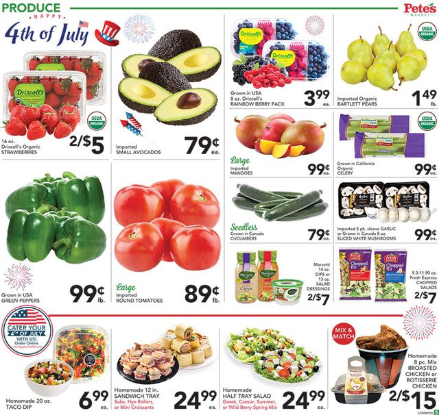 Pete's Fresh Market Ad from 06/29/2022