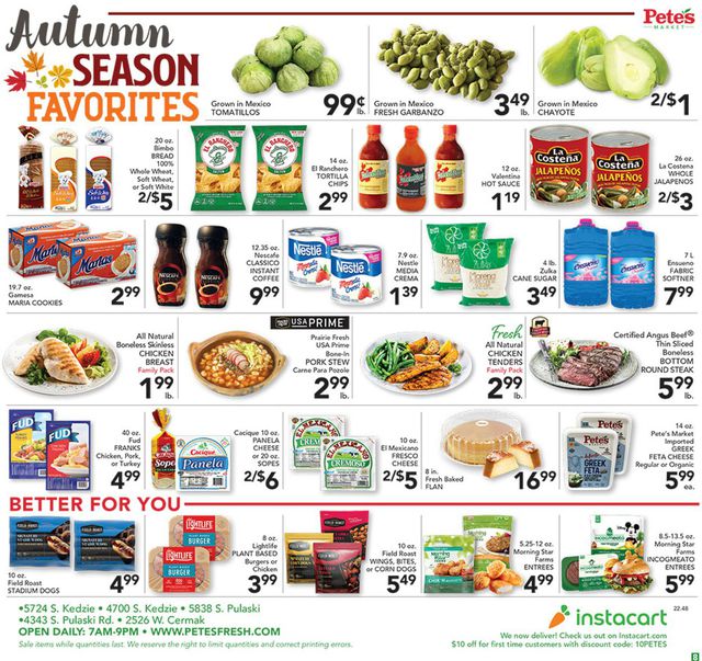 Pete's Fresh Market Ad from 11/30/2022