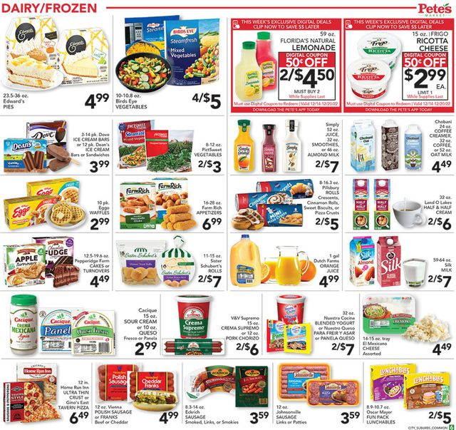Pete's Fresh Market Ad from 12/14/2022