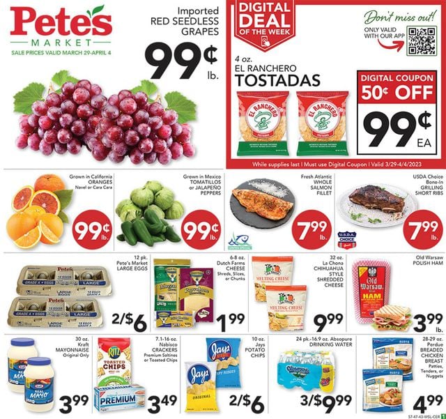 Pete's Fresh Market Ad from 03/29/2023