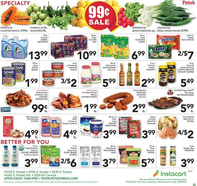 Pete's Fresh Market Ad from 04/19/2023