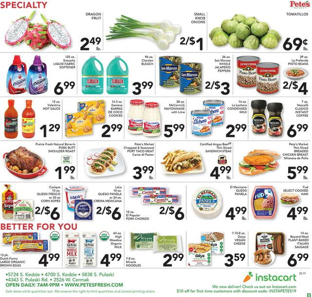 Pete's Fresh Market Ad from 04/26/2023