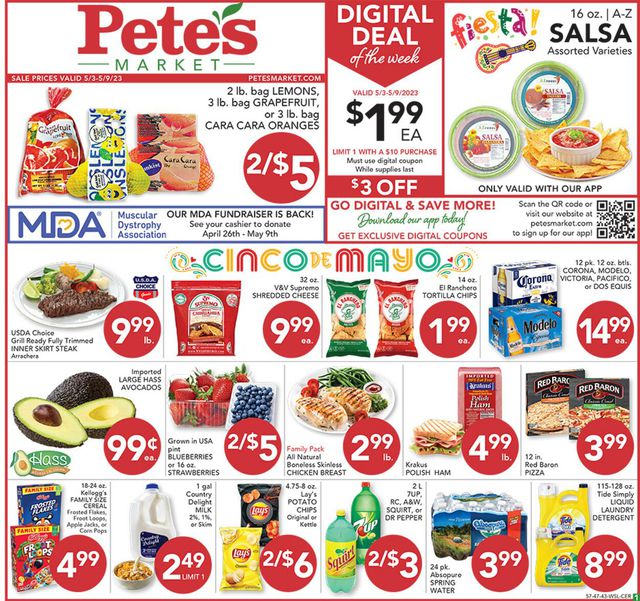 Pete's Fresh Market Ad from 05/03/2023