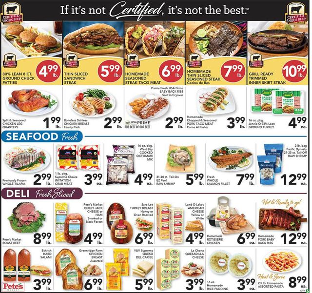 Pete's Fresh Market Ad from 08/23/2023