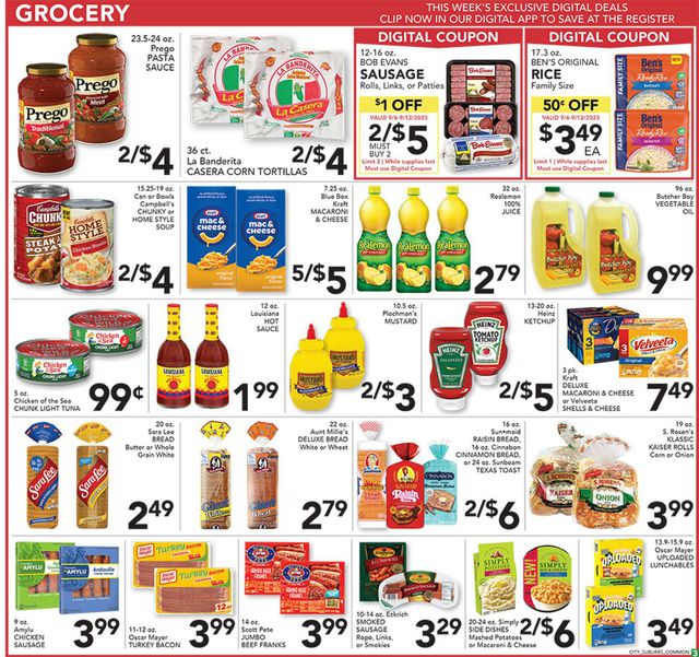 Pete's Fresh Market Ad from 09/06/2023