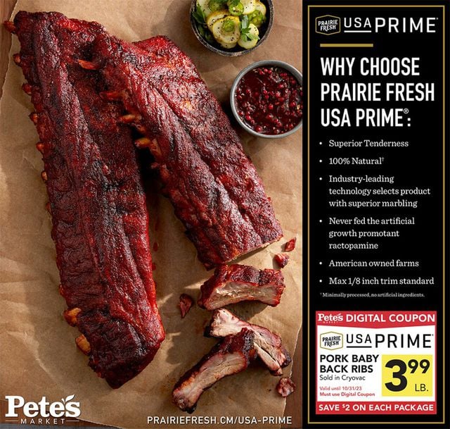 Pete's Fresh Market Ad from 10/11/2023