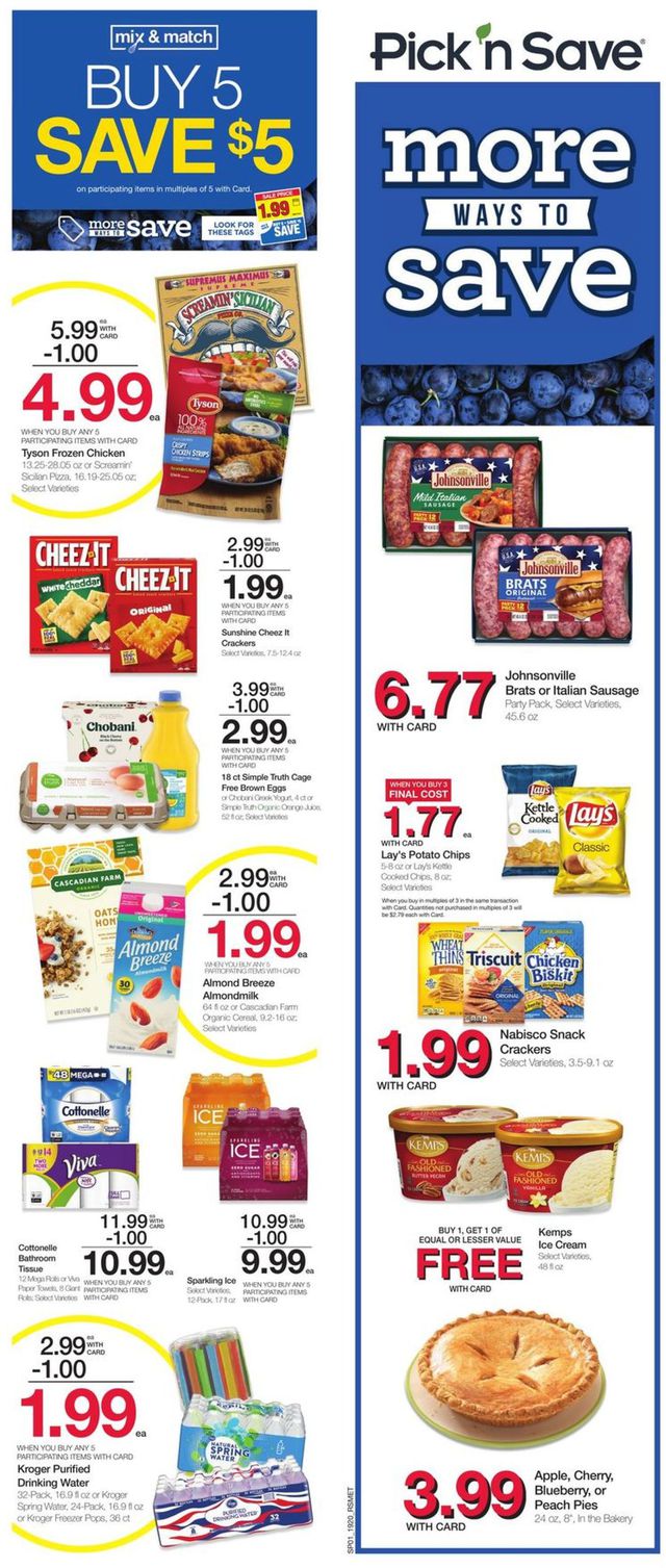 Pick ‘n Save Ad from 06/19/2019