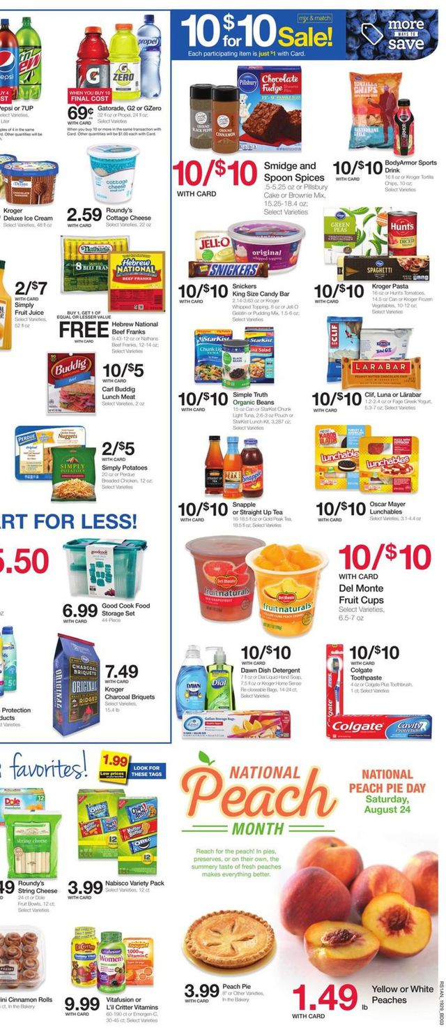 Pick ‘n Save Ad from 08/21/2019