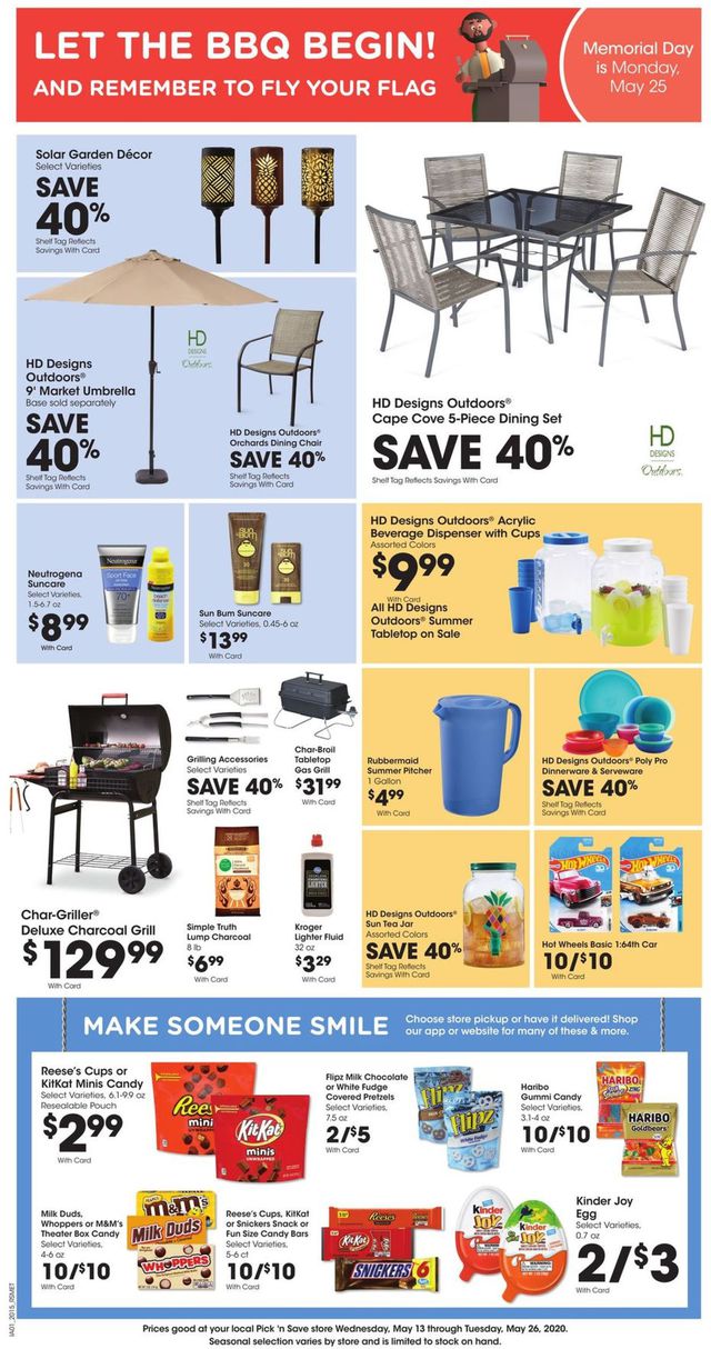 Pick ‘n Save Ad from 05/20/2020
