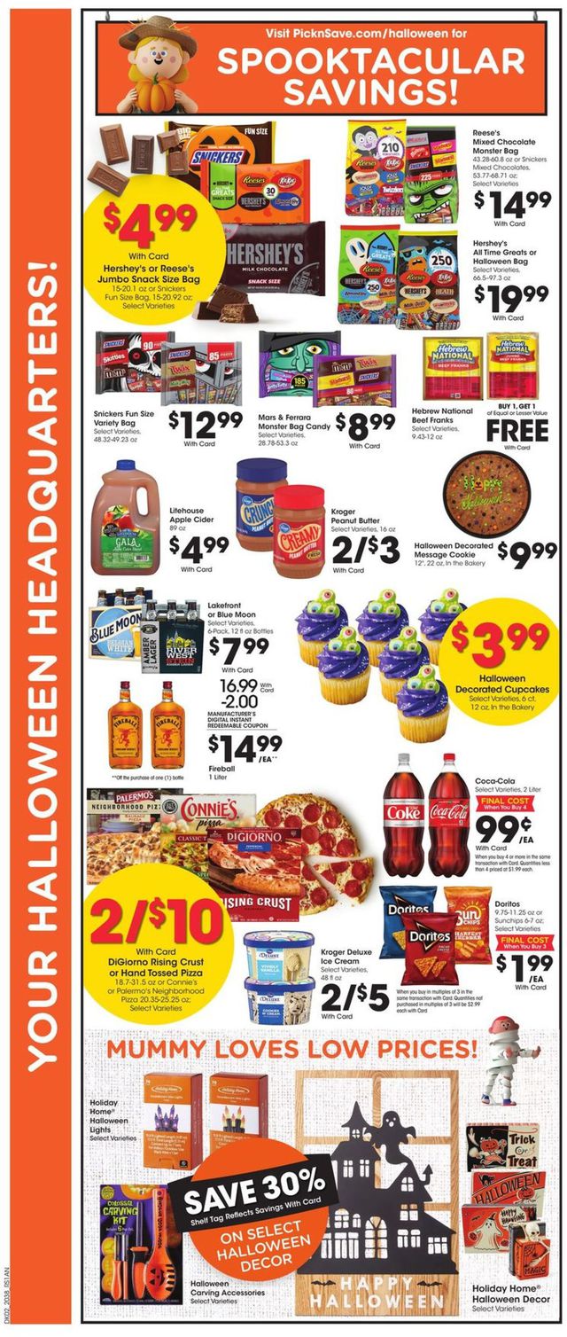 Pick ‘n Save Ad from 10/21/2020