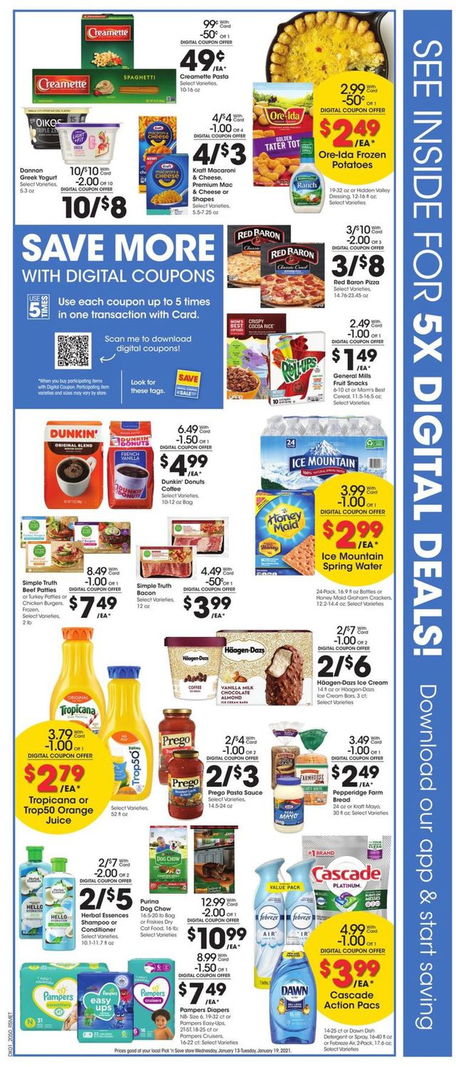 Pick ‘n Save Ad from 01/13/2021