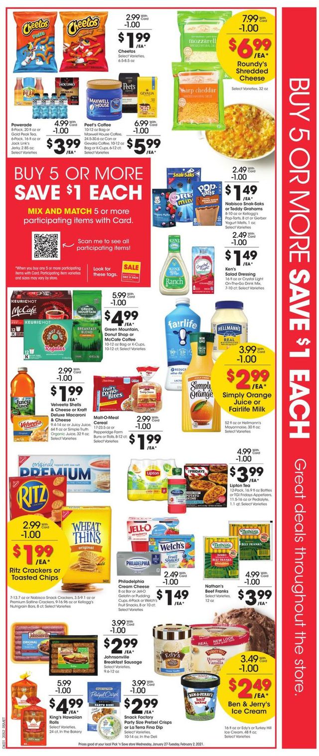 Pick ‘n Save Ad from 01/27/2021