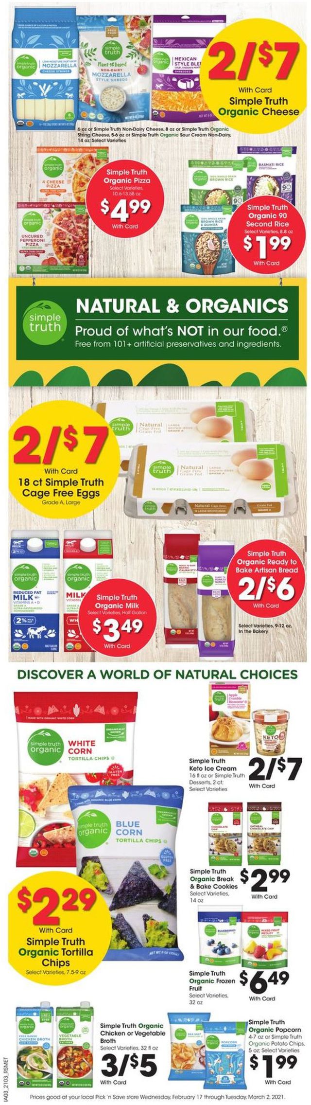 Pick ‘n Save Ad from 02/24/2021