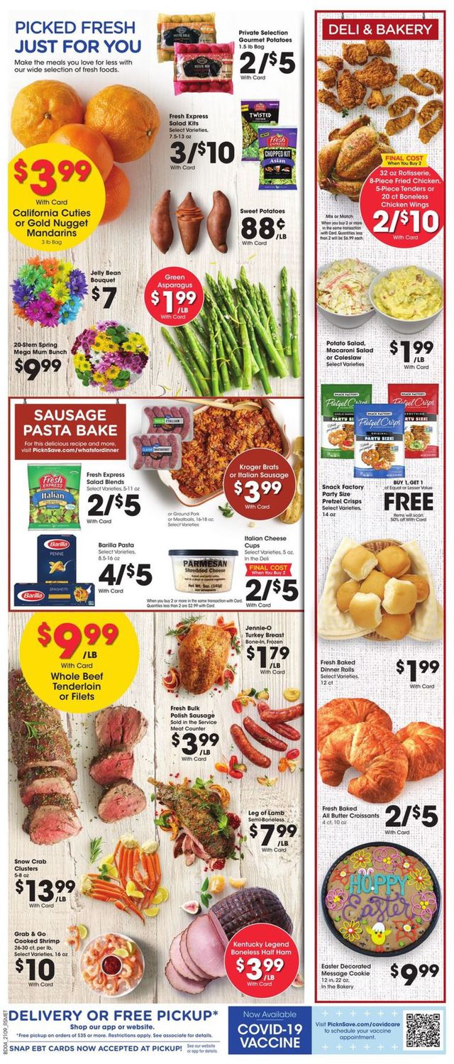 Pick ‘n Save Ad from 03/31/2021